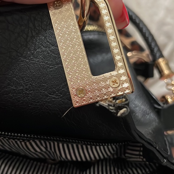 Black and leopard purse - Picture 12 of 12